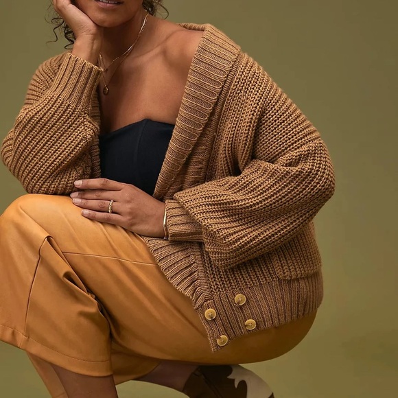 Anthropologie Sweaters - By Anthropologie Deep-V Cardigan
